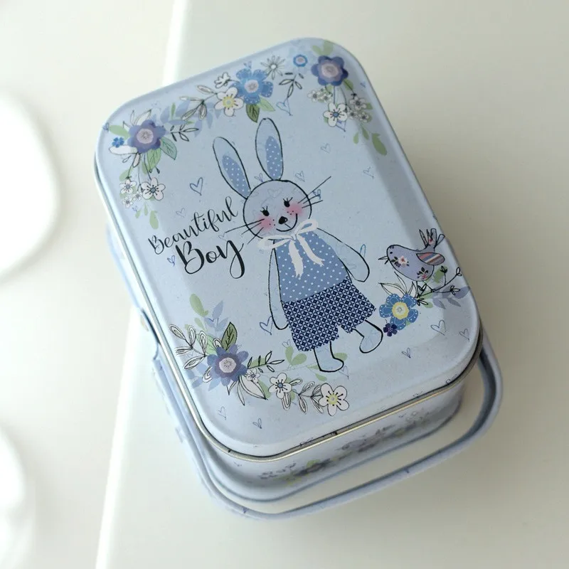 2 шт. железные подарочные коробки в виде кролика | Дом и сад