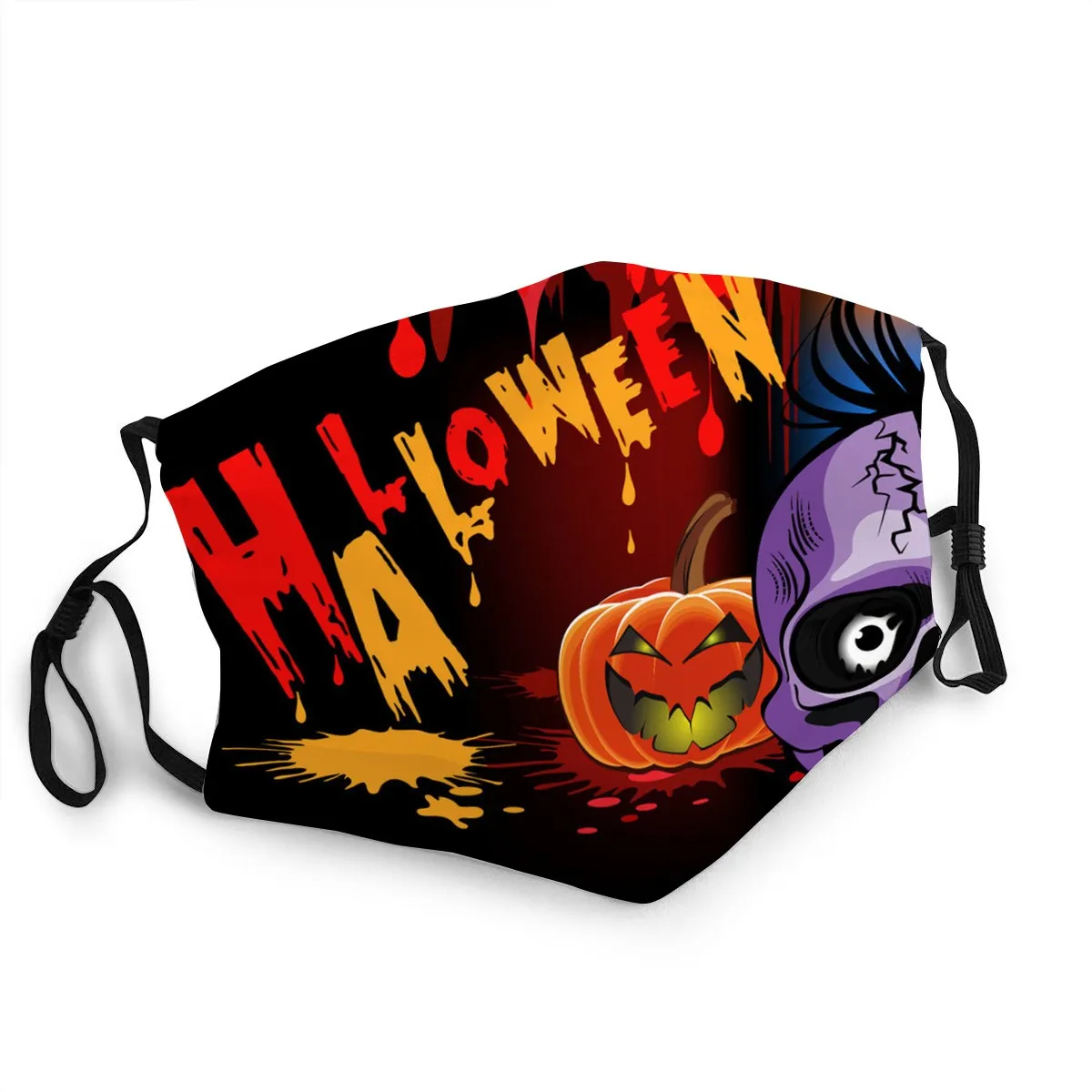 Hallowmas демон голову защитный лицевой щиток для детей многоразовая водная маска