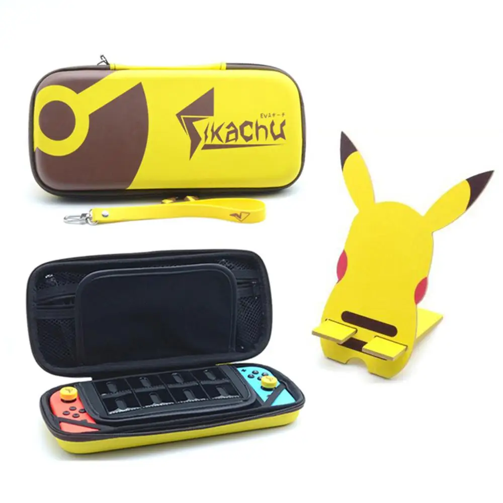 Чехол для nintendo Switch Pikachu nitendo switch Storgage сумка игровой консоли многофункциональная