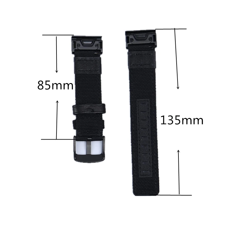 22 мм 26 мм Quick Release Easy Fit ремешок для часов Garmin Fenix 5X 6X/5 6 fenix 3 тканый нейлоновый ремешок из натуральной кожи спортивный 9,26