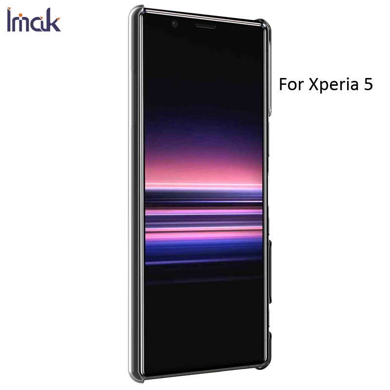 Imak Air кристально прозрачный чехол для sony Xperia 5 1 Жесткий пластиковый Чехол