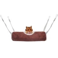 1pc hamster tunnel hammock creative hanging bed for hedgehog dutch rats warm soft ferret squirrel cage nest supplies accessories
