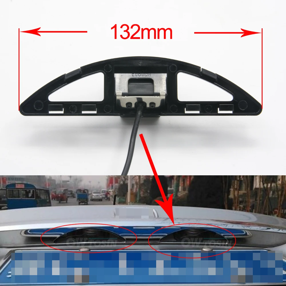 HD AHD рыбий глаз Starlight Автомобильная камера заднего вида для Honda City 5 2008 2014 Toyota GT86 FT86