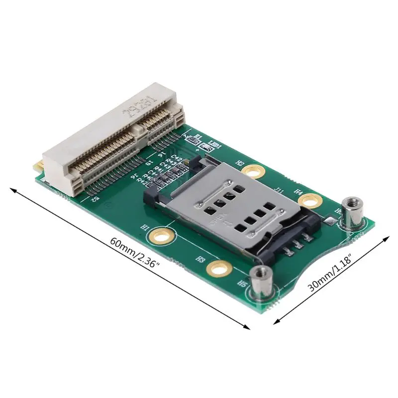 Mini PCI-E Adapter with SIM Card Slot for 3G/4G WWAN LTE GPS PCI-e | Компьютеры и офис