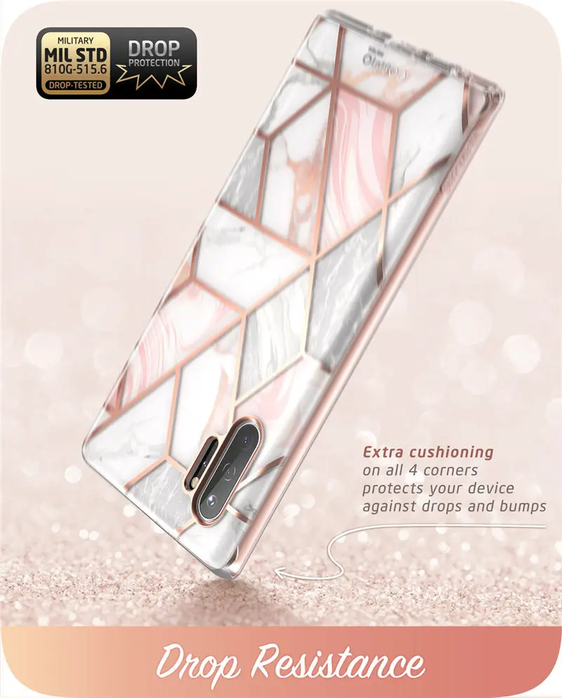 Чехол для samsung Galaxy Note 10 Plus() i-Blason Cosmo Full-блеск для тела Чехол под мрамор чехол без встроенной защитной пленки для экрана