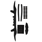 Комплект накладок для велосипедного шлема, сменные универсальные поролоновые прокладки, подкладка для велосипедного шлема, 23 шт.