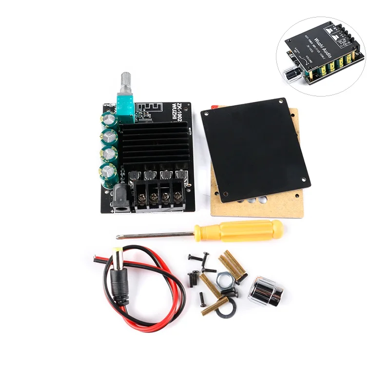 

ZK-1002L 1002 1002T TPA3116 Bluetooth-compatible 5.0 Stereo Audio Power Digital Amplifier Board Module Amplificador Home Music
