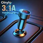 Автомобильное зарядное устройство для Iphone 11 Pro 7 8 Plus, Универсальный двойной USB-адаптер для Huawei P20 P30 Pro, мини USB-адаптер для Xiaomi Samsung