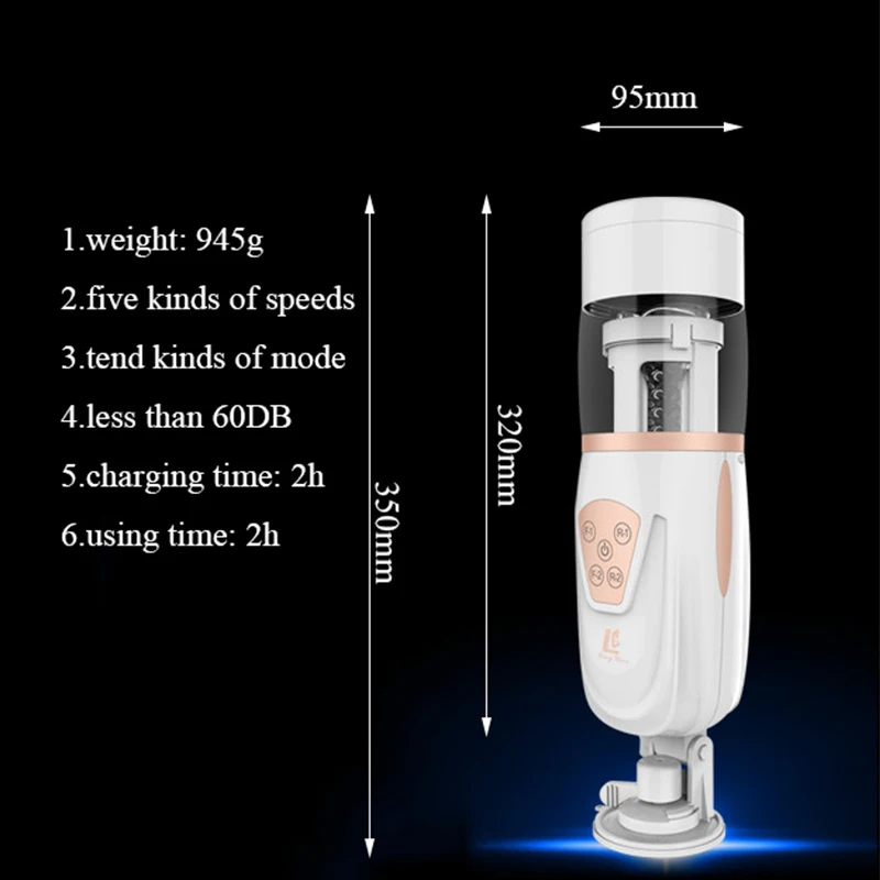 Легко Люблю сосать Мужской мастурбатор Hands free автоматический поршень