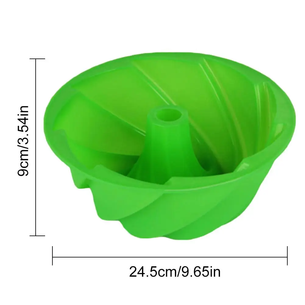 Силиконовые формы для тортов спиральные выпечки инструменты 3D хлеба