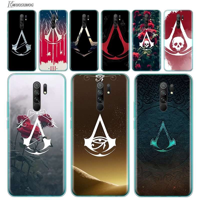 

Transparent Cover Assassins Sign For Xiaomi Redmi K40 K30i K30T K30S K30 K20 10X GO S2 Y2 Pro Ultra Phone Case