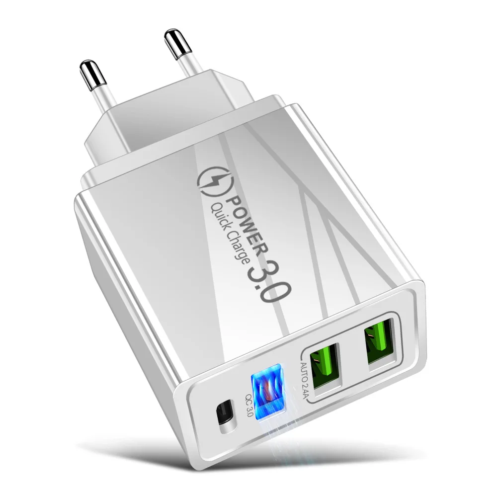 

30W PD USB Charger Quick Charge 2u usb 3.0 Universal USB Type C for iPhone 12 Plus Xiaomi Phone ipad Fast Charger Power Adapter
