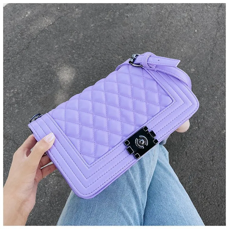 

Women bag portable small square bag 2020 new fashion fashion designer brand designer bracelet ladies shoulder messenger bag
