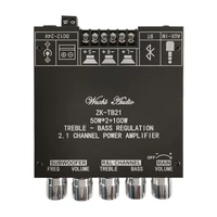 mt21 tb21 amplifier board tpa3116 2 1 channel bluetooth 5 0 subwoofer 50wx2100w power audio stereo amplifier board bass amp aux