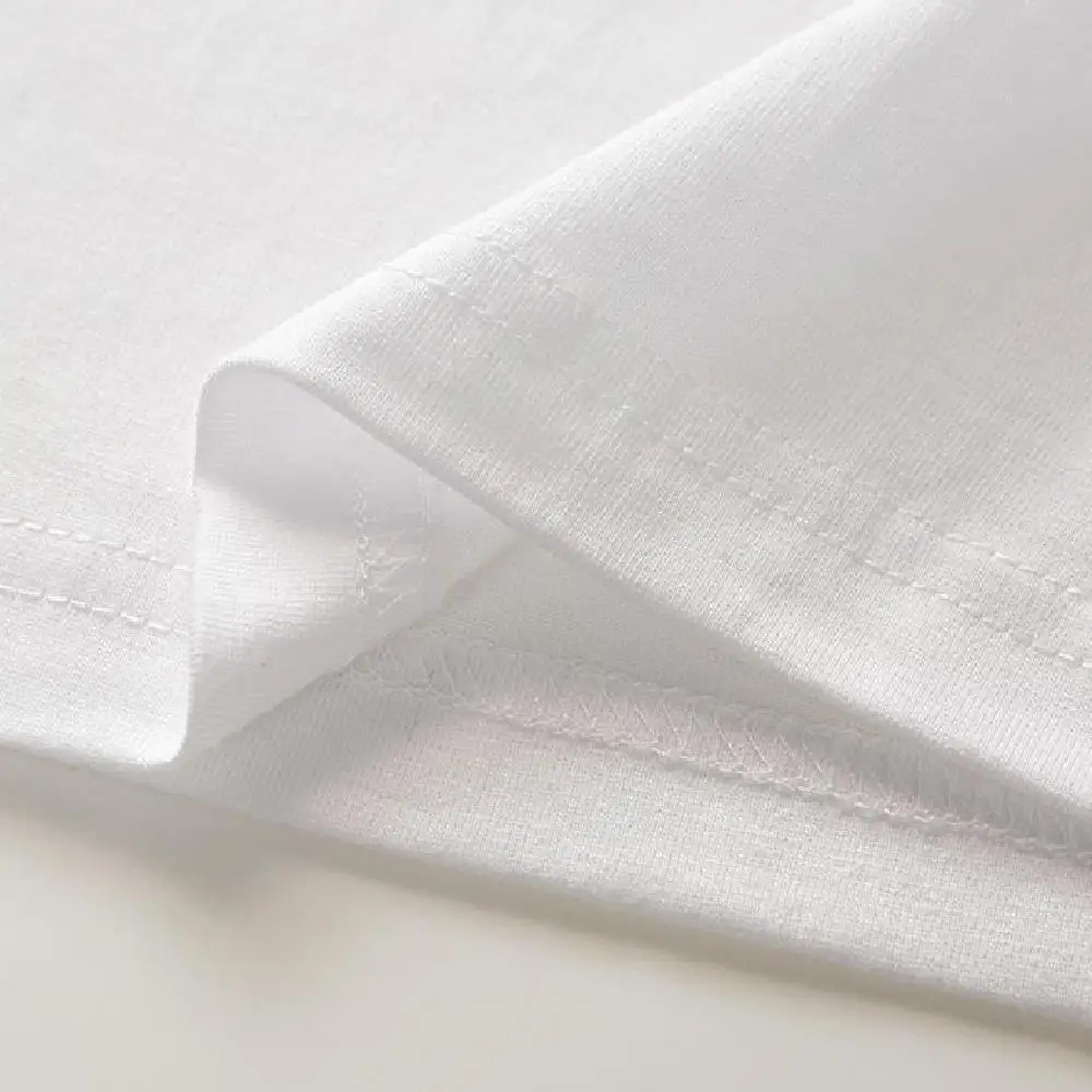 

Cute Mouse Graphic Tees Shirt Harajuku Graffiti Gartoon Family T-Shirt For Women And Man O-Neck Top Color Stripes Printing-F1222