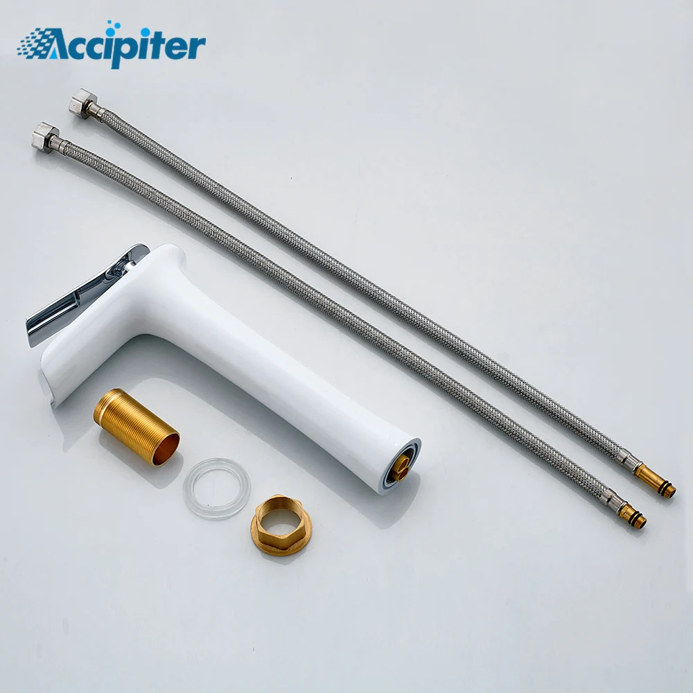 

Basin Faucets Waterfall Bathroom Mixer Faucet Hot&Cold Water Chrome Sink Bathroom Tap Single Hole Brass Mixer Faucet Torneira