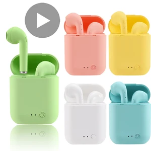 tws i7 mini i7s wireless earphone headphone bluetooth earbuds headset for iphone ear phone bud gamer blutooth gaming bloothooth free global shipping