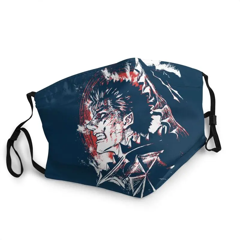 

Manga Guts Berserk Mask Adult Anti Haze Dust Anime Gattsu Mask Protection Respirator Washable Mouth Muffle