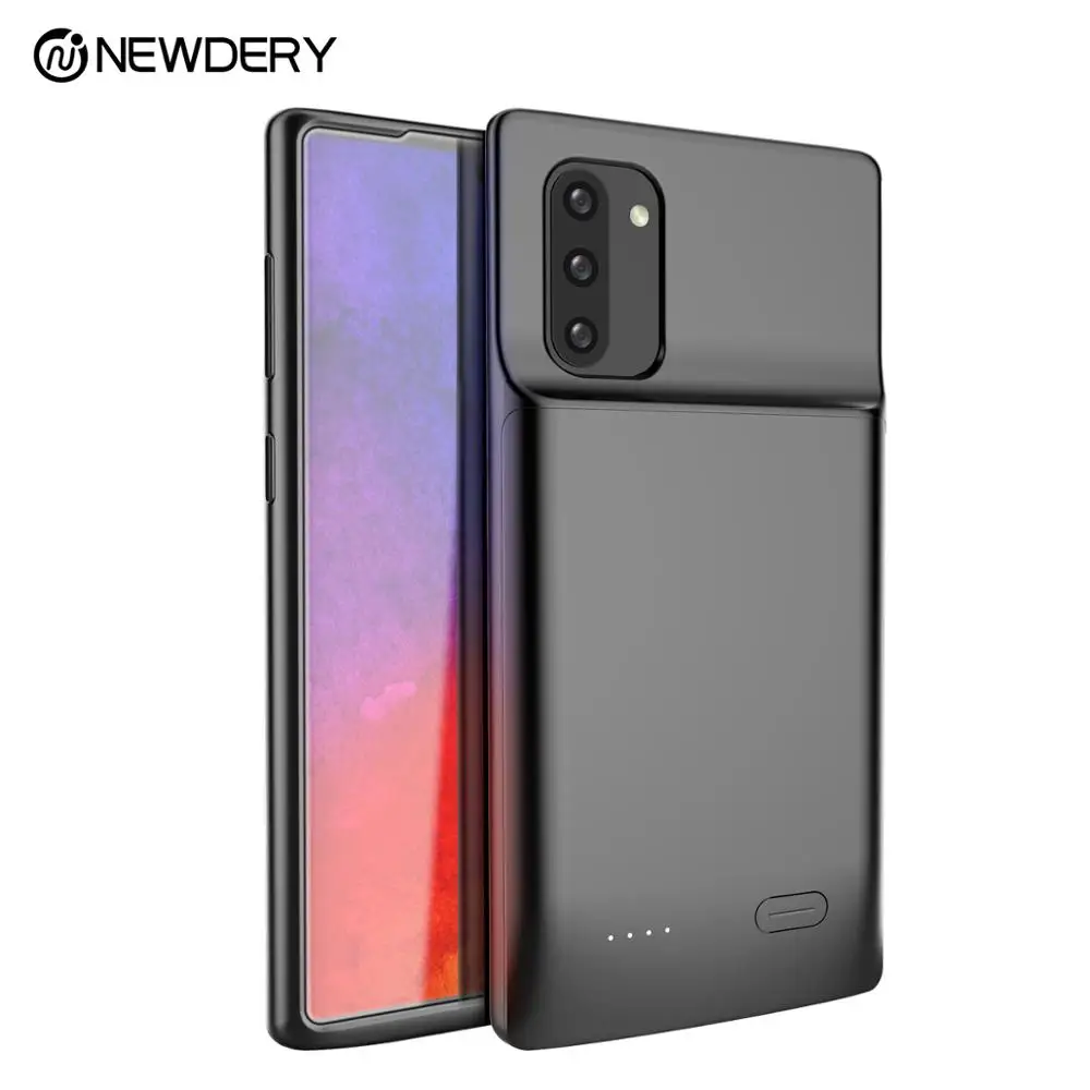 Портативный чехол с аккумулятором для Samsung note 10 5200 мАч дополнительный