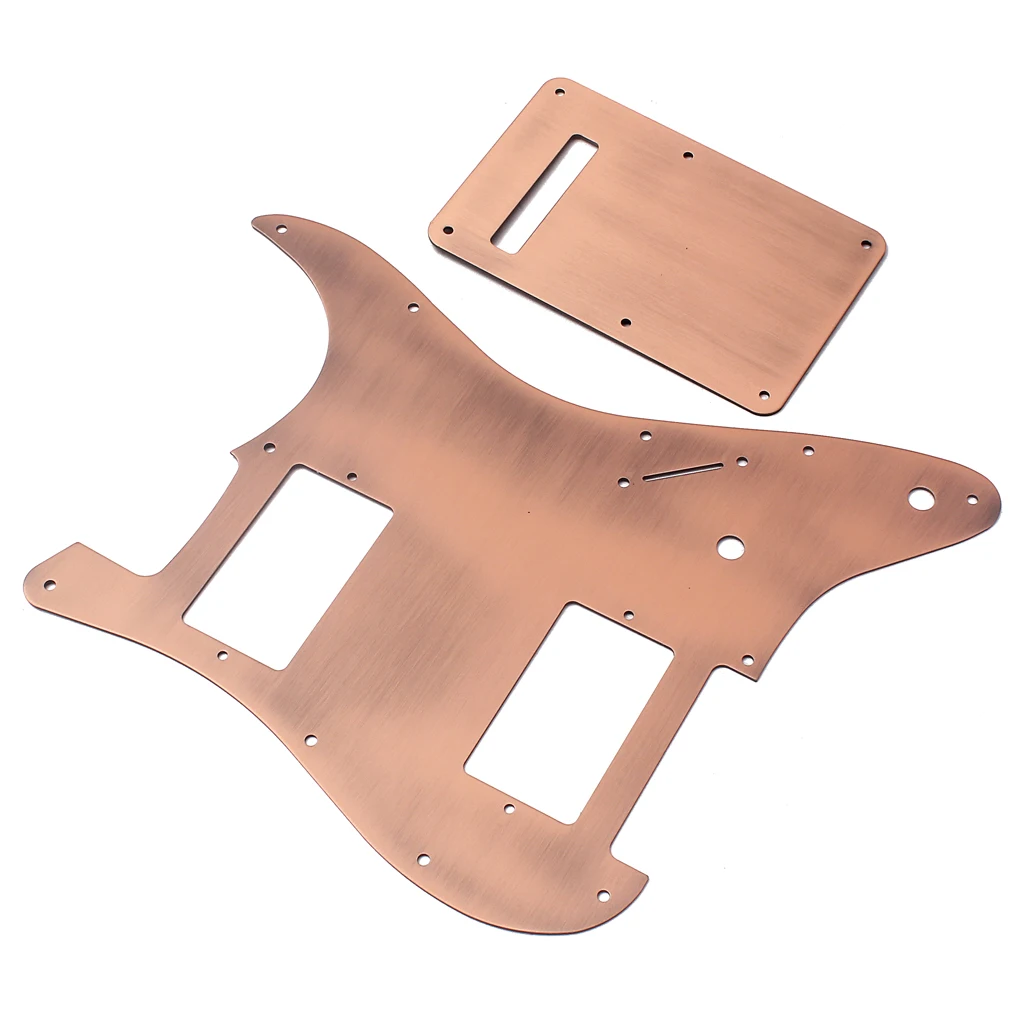 

Watt Retro Alloy Hh Pickguard / ST Electric Guitar Back Plate-Bronze