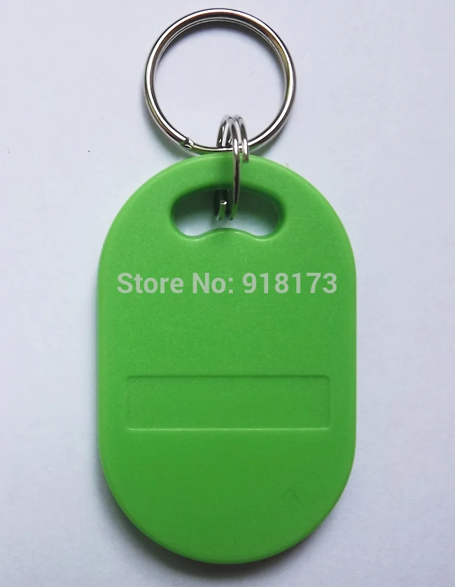 1000 шт RFID брелоки 13 56 МГц Бесконтактный ABS ключ ic бирки маркер кольцо nfc 1k