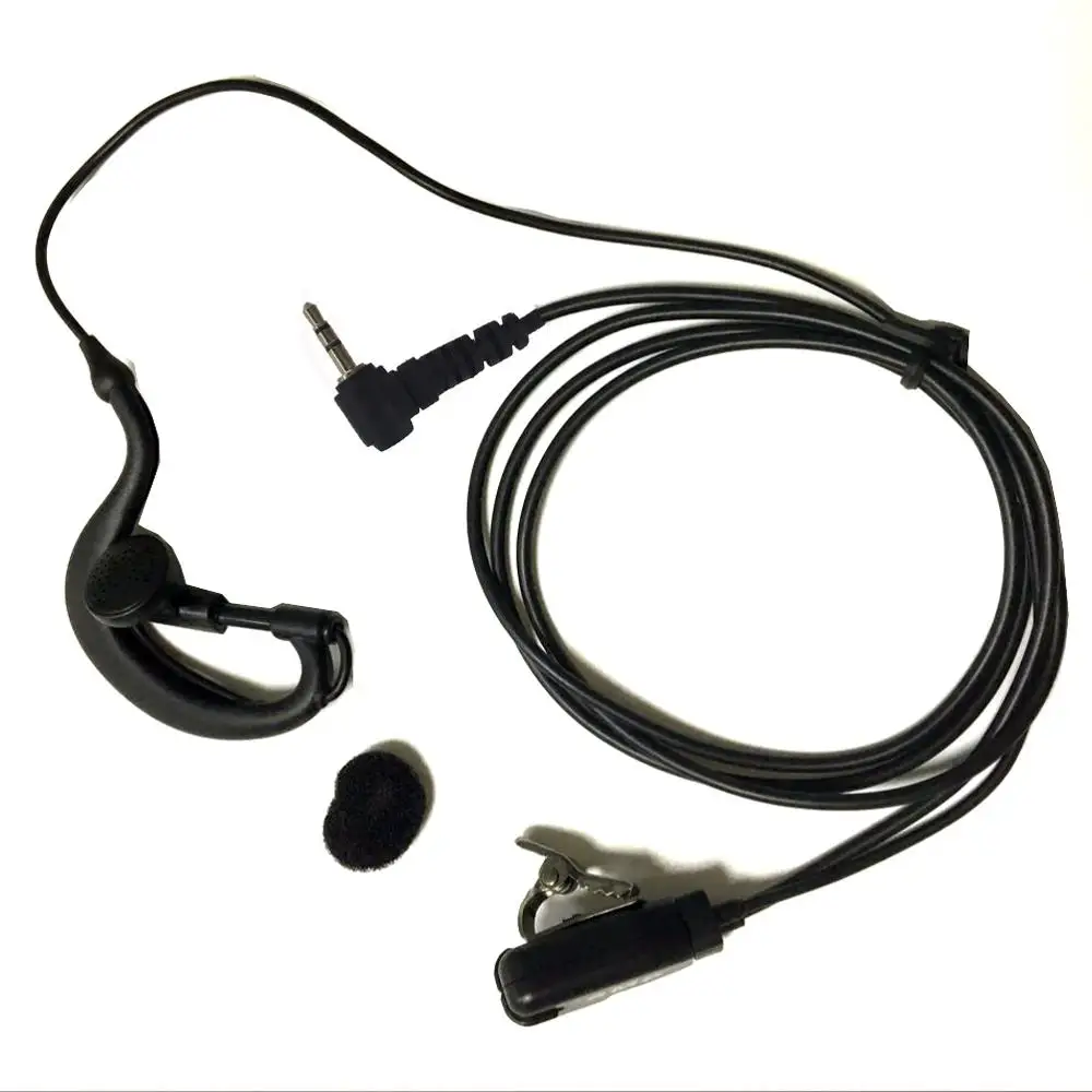 Новый 1 контактный 2 5 мм Джек гарнитура функция PTT MIC для двухстороннее радио иди и