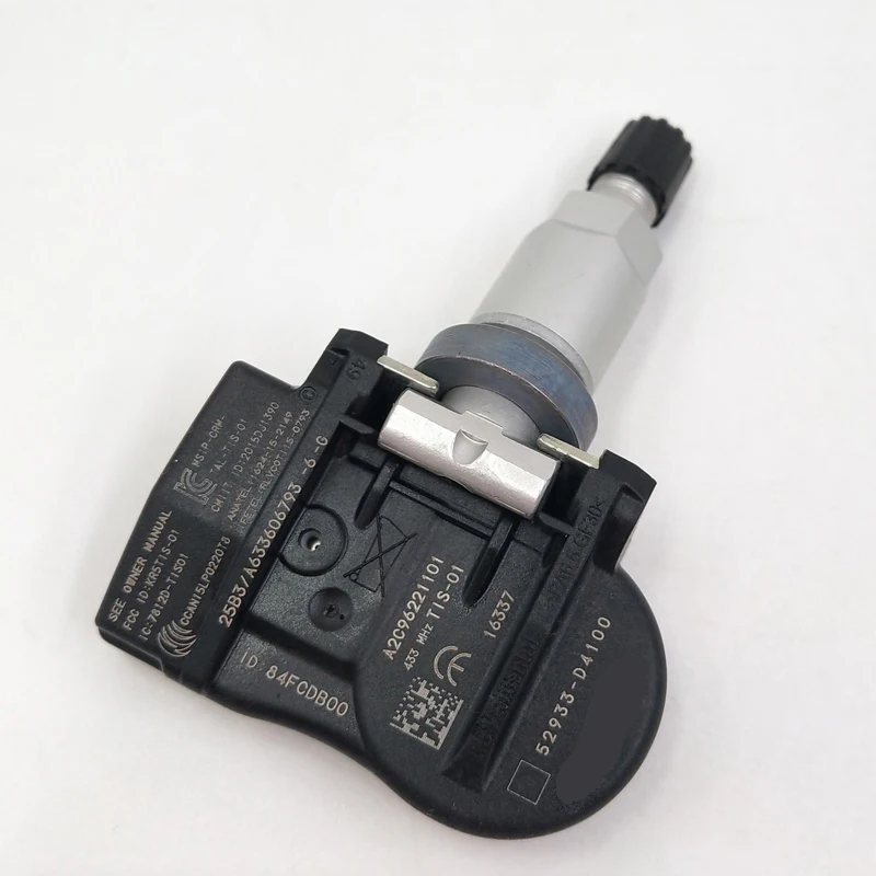 4х новый датчик давления в шинах 52933 D4100 F2000 TPMS для 2018 2022 Hyundai Elantra I30 Fastback Kia Optima