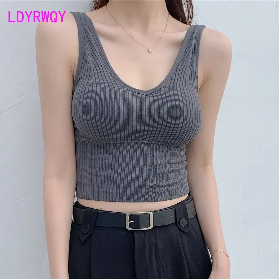 

Beautiful back sports tube top women gather without steel ring bra shockproof anti-sagging chest wrap vest women