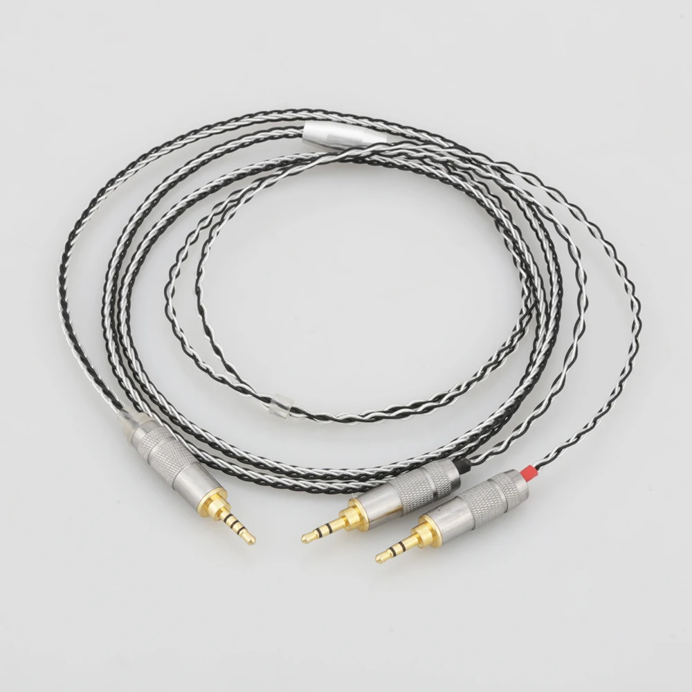 Кабель с 2 5 мм сбалансированным штекером на двойной совместимый Hifiman HE400S Φ