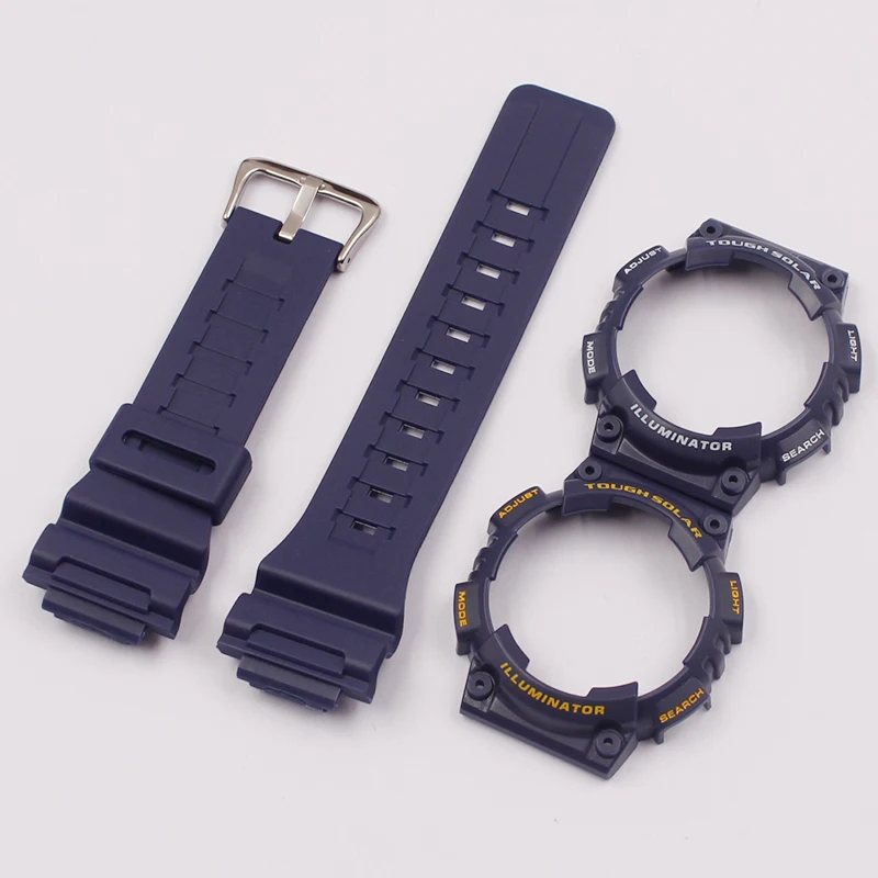 Аксессуары для часов CASIO AQ-S810 AQ S800 спортивный водонепроницаемый чехол для часов Ремешок для мужчин и женщин ремешок