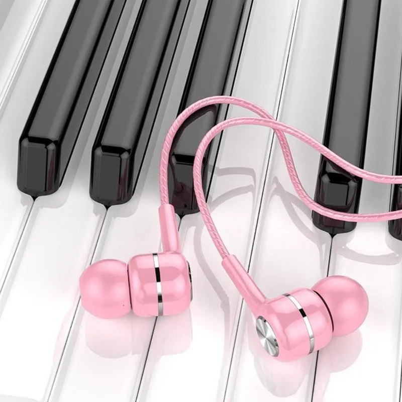 Красочные 3 5 мм проводные наушники Спортивная гарнитура с микрофоном