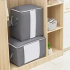 Сумка для хранения одежды, Стёганое одеяло, пылезащитный органайзер, прозрачное одеяло, обуви, шкаф, сумка, аксессуары