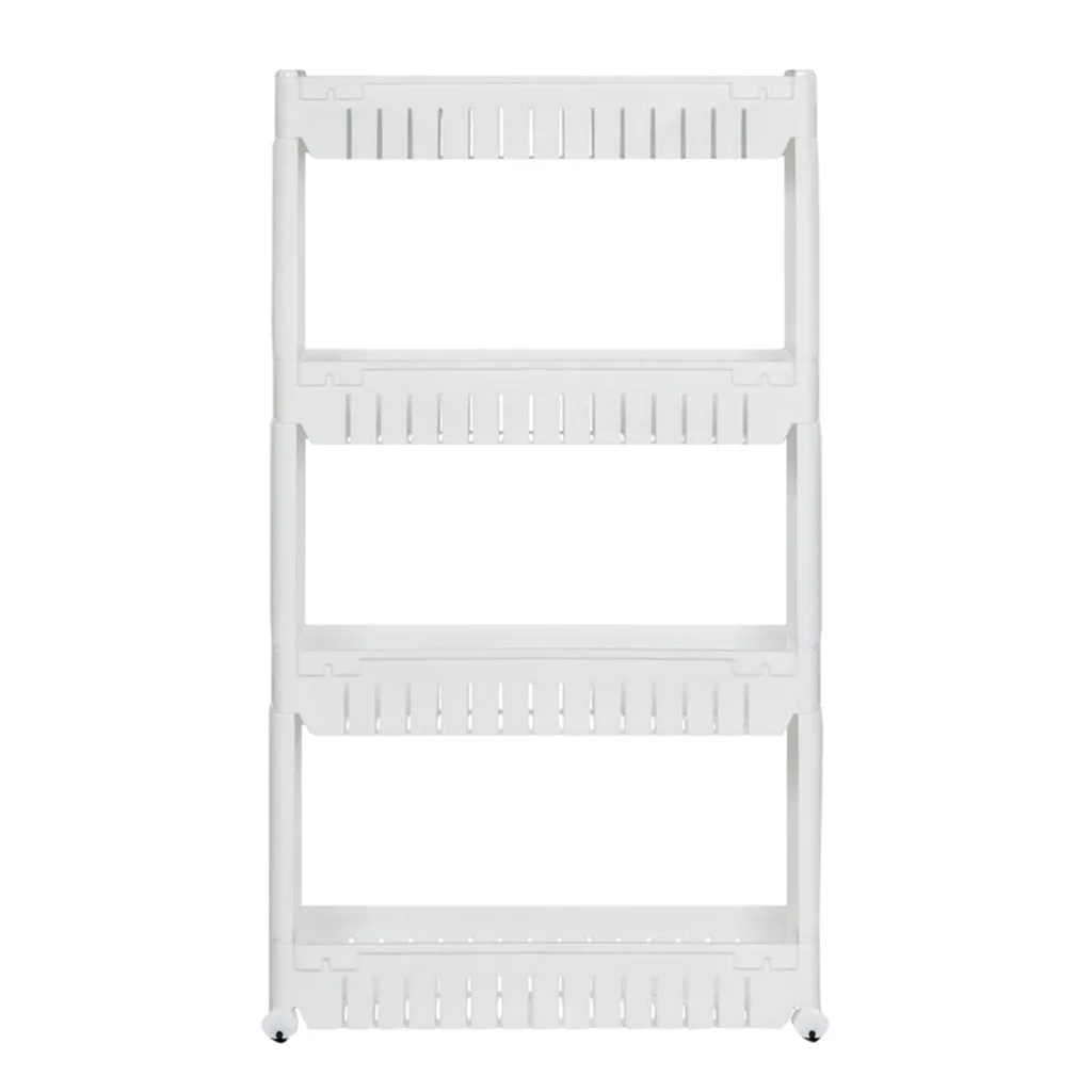 Новинка 2021 кухонный стеллаж для хранения товаров пластиковый зажим полка