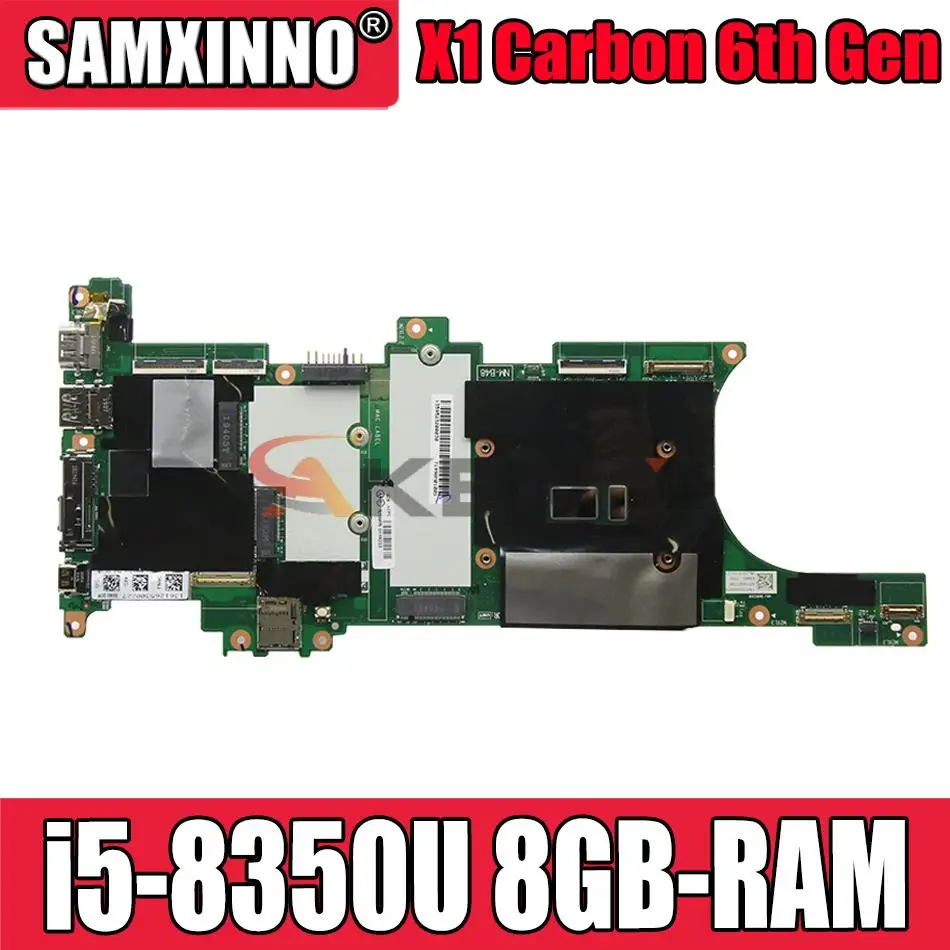 

Для Lenovo Thinkpad X1 карбоновая материнская плата для ноутбука CPU:i5-8350U RAM: 8GB NM-B481 FRU:01YR218 01YR214 01YR234 01YR230 100% тест