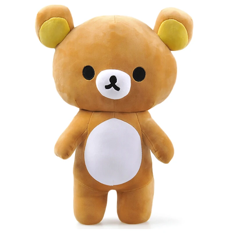 Rilakkuma пара Плюшевые персонажи мультфильмов мягкие игрушки животных Бурый