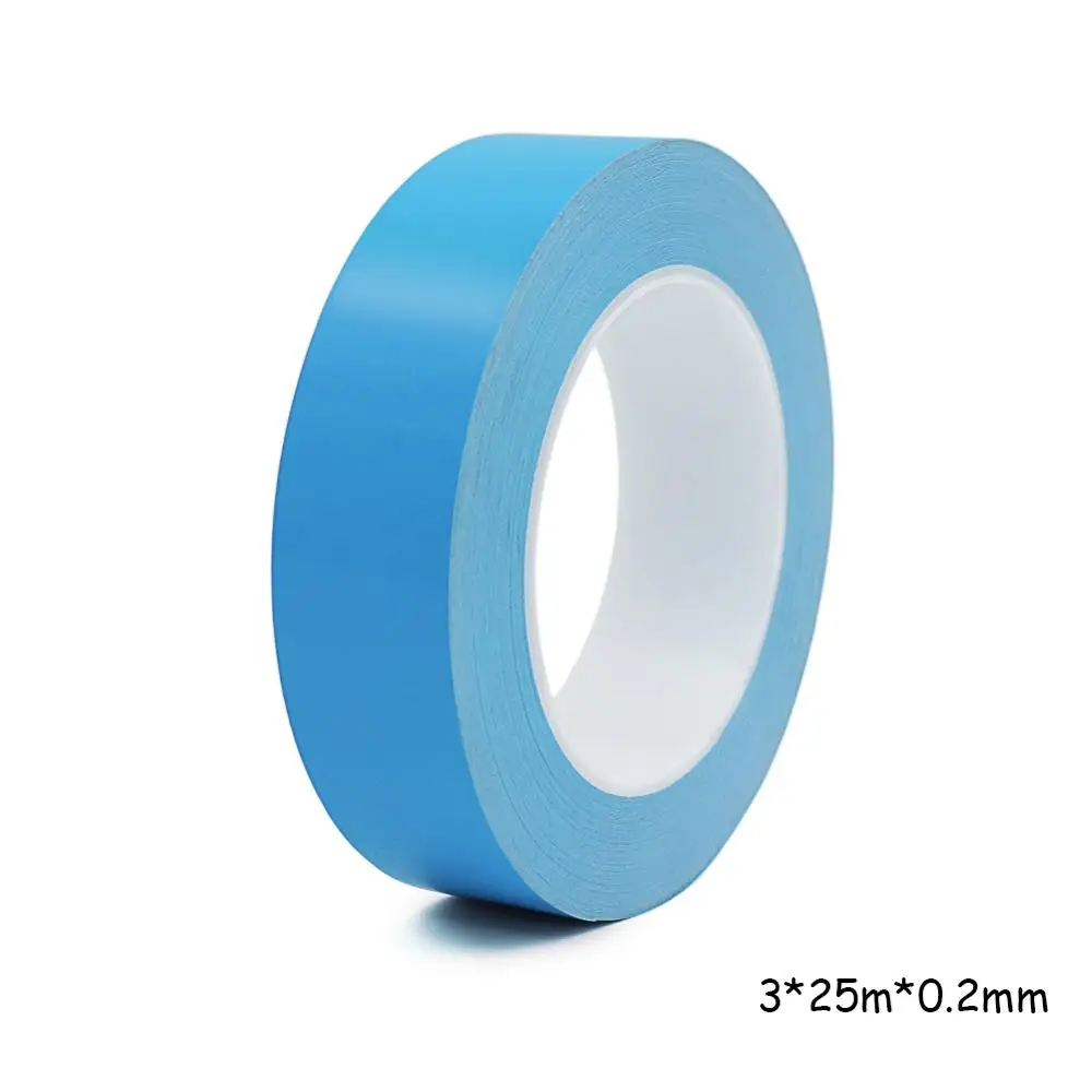 Натяжной канат длиной 25 м/рулон Двусторонняя передача тепла лента 3/8/10/12/20 мм