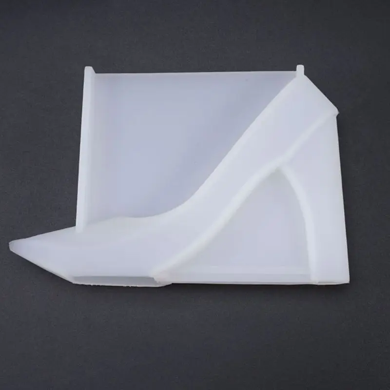 Кристальная эпоксидная смола форма на высоком каблуке литая силиконовая сделай