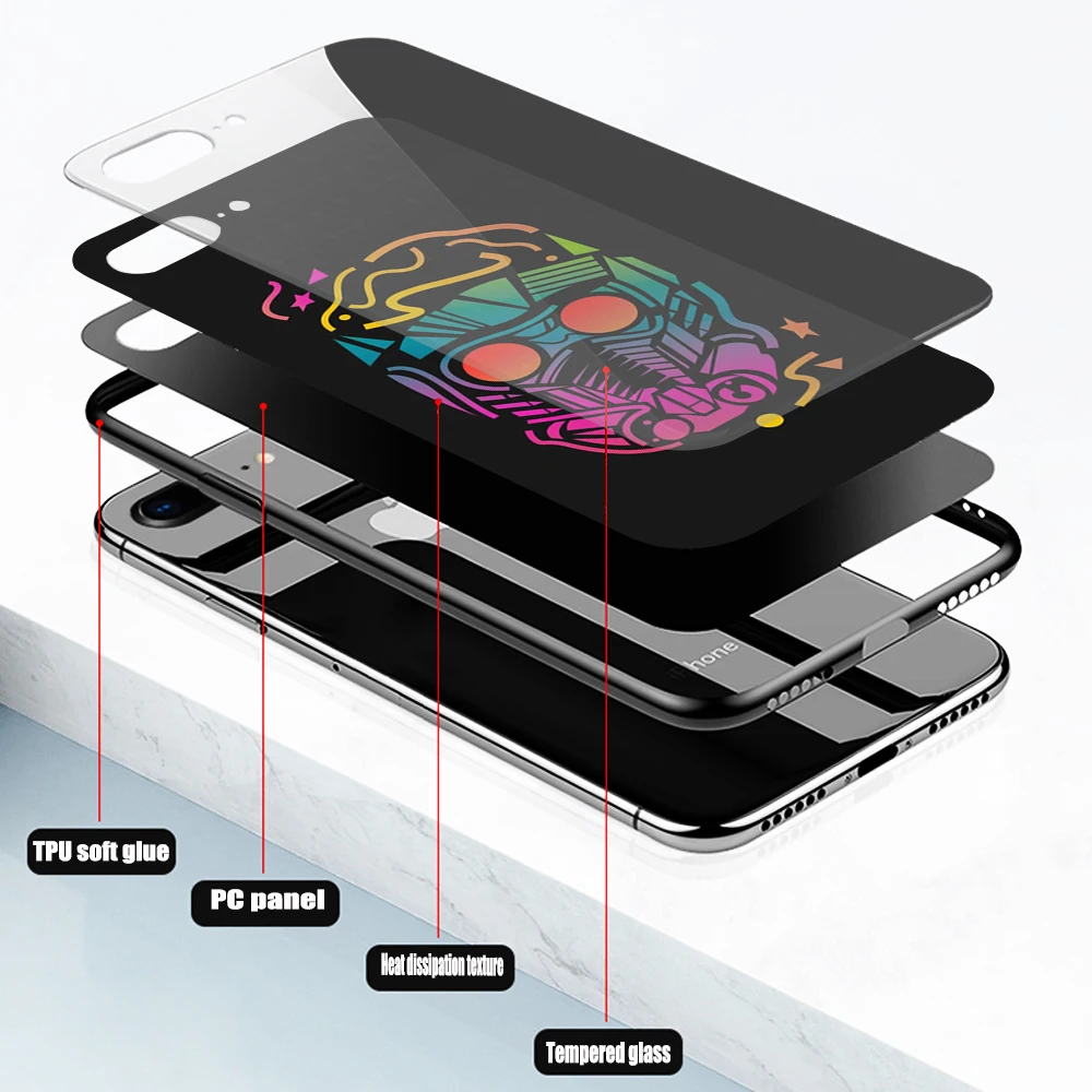 gaming luxury game mobile phone case phone case tempered glass for iphone 12 11 pro xs max 8 x 7 plus 2020 12 pro max mini case free global shipping