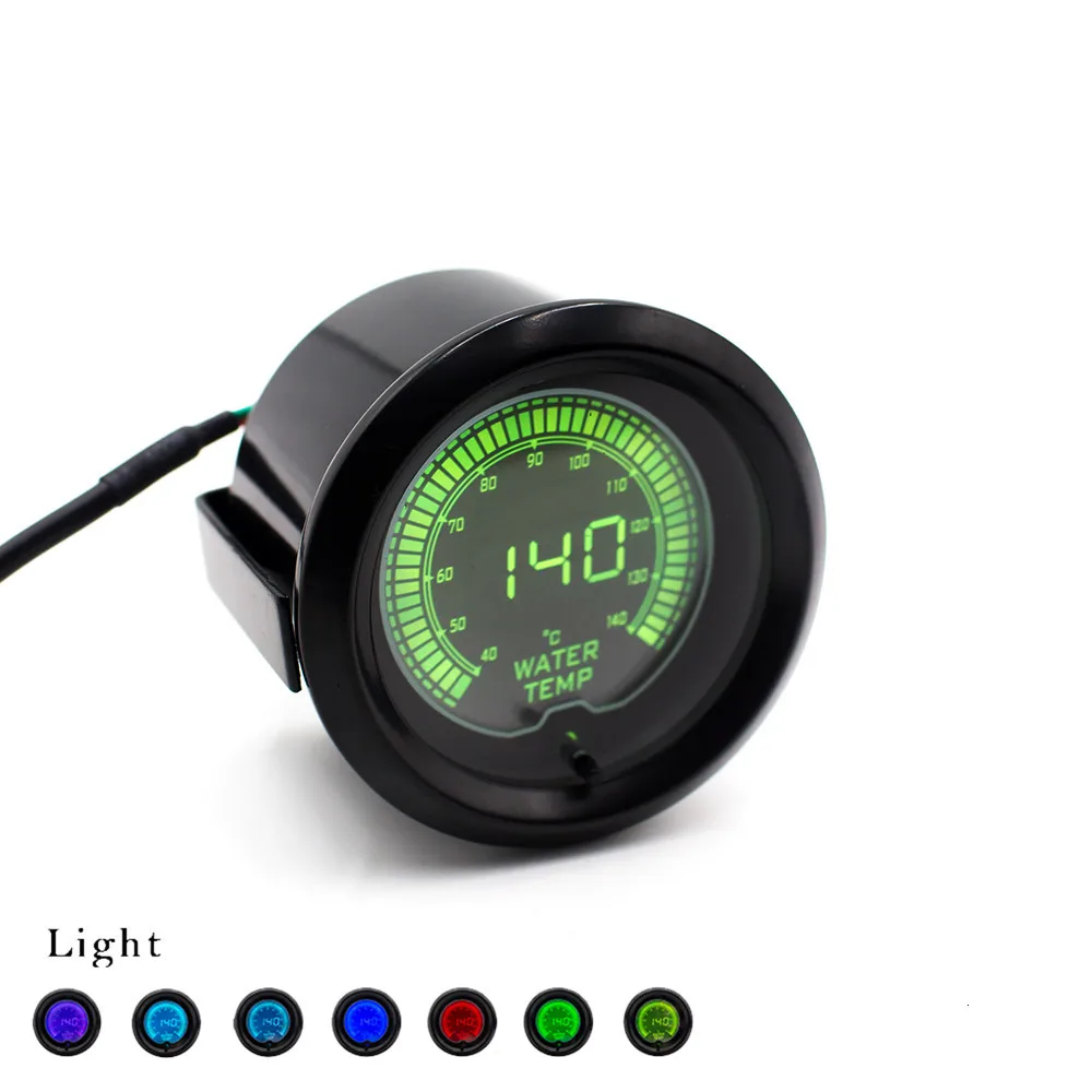 CNSPEED "52 мм EVO 7 цветов lcd 40-140 градусов Цельсия измеритель температуры воды с датчиком c100111
