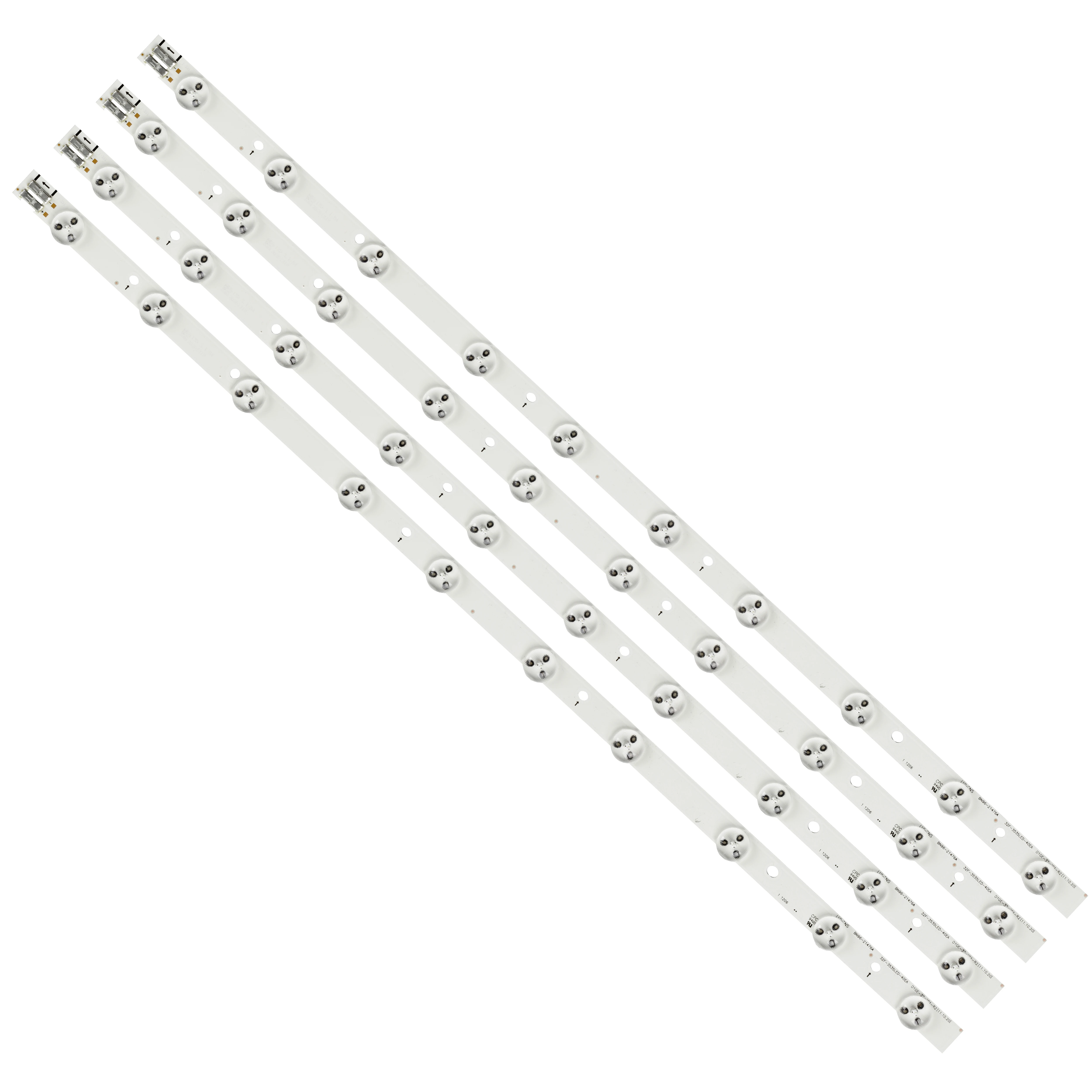 4 шт./компл. 10 светодиодов 580 мм светодиодные полосы для samsung UA32EH5080R UN32EH5000 2012SVS32 BN96