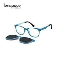 new magnetic square glasses clip on flexible protective children sunglasses men frame myopia glasses female eyeglasses frames