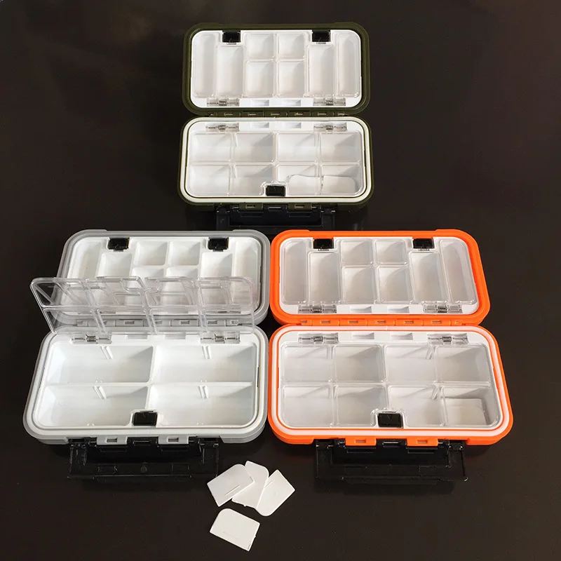 

Travel Pill Case Medicine Storage Organizer Container Drug Tablet Dispenser Independent Lattice Pill Box Fishing Tackle Box