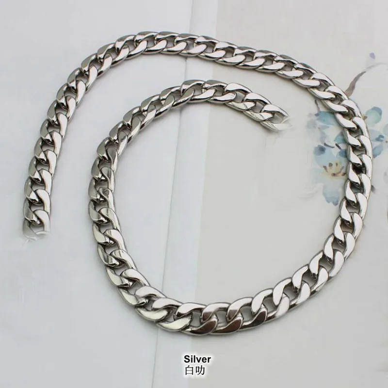 9 мм плоская цепь сумка цепи аксессуары с наплечной лямкой один купить небольшая