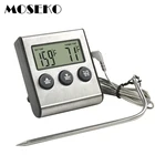 Цифровой Кухонный Термометр, прибор для измерения температуры блюд в духовке, для приготовления мяса, барбекю