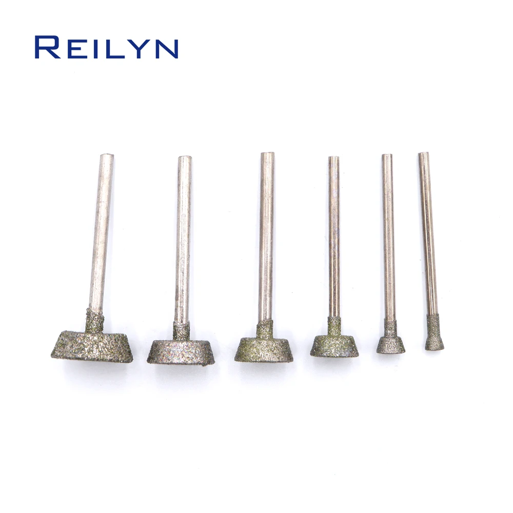 Грубые шлифовальные насадки грубые абразивные 3 мм алмазные dremel инструменты для