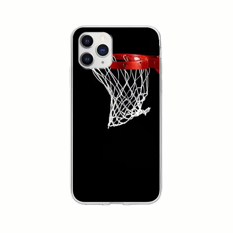 

Dropshipping Basketball Basket Transparent Phone Case Clear Cover For Huawei P20 P40 Lite P30 Pro P Smart 2019 Nova 3e 6 Se