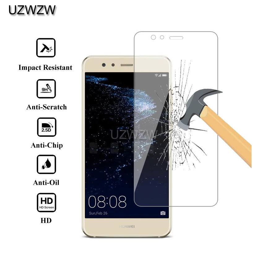 2.5D 9H закаленное стекло для Huawei P10 Lite защита экрана Защитное | Мобильные телефоны и