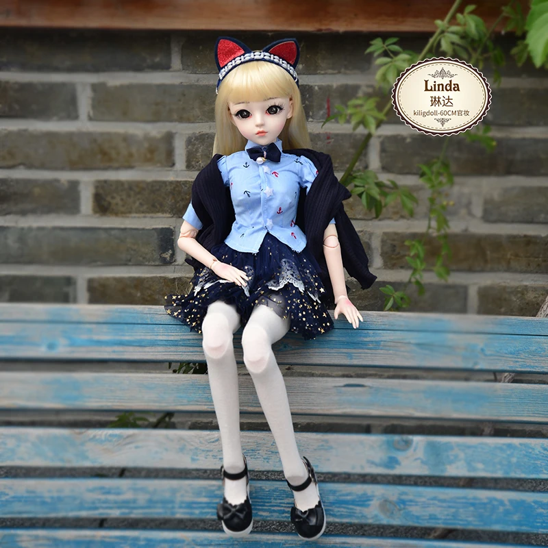 60 см куклы BJD 18 шарнирных шариков виниловые Reborn Baby Doll 1/3 bjd кукла коллекционные