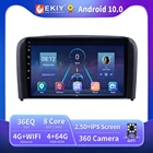 Автомобильный радиоприемник EKIY 8 Core 36EQ для Volvo S80, 2004, 2005, 2006, мультимедийный видеомагнитофон, навигатор GPS, стерео, головное устройство  2din 2 din