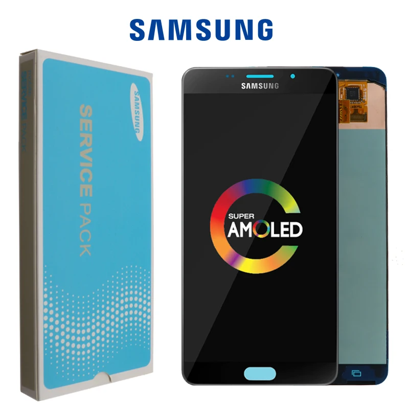 SUPER AMOLED 6 0 &quotAMOLED дисплей для SAMSUNG Galaxy A9 2016 ЖК экран с сенсорным дигитайзером Pro A910